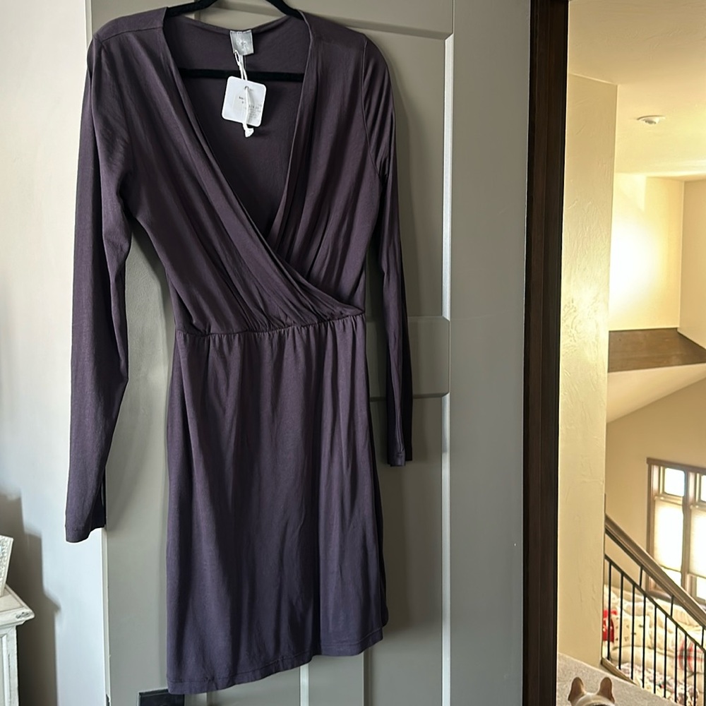 Bobi wrap dress